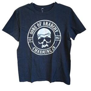 Sons of Anarchy SS Graphic Tee Size M/L No Tag  Biker TV Festival EUC